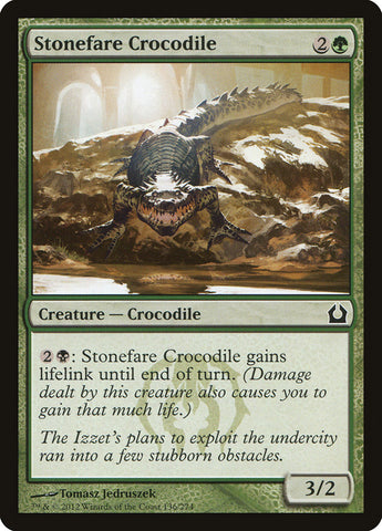 Cocodrilo de Piedradel Río [Regreso a Ravnica]