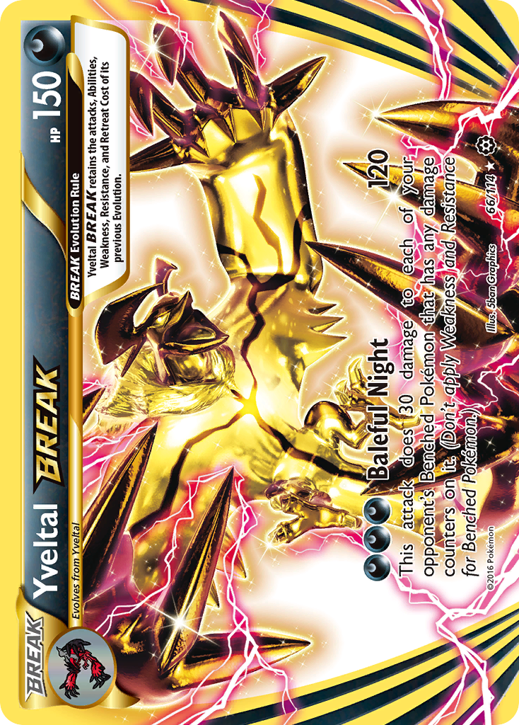 Yveltal TURBO (66/114) [XY — Offensive Vapeur]