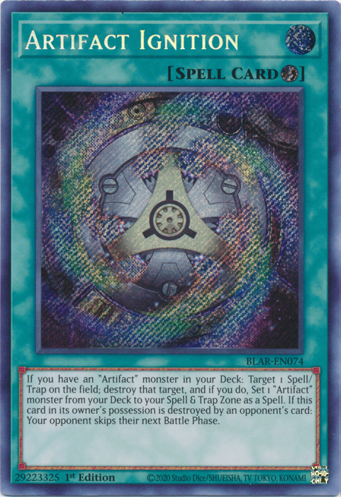 Allumage d'Artefact [BLAR-FR074] Secret Rare