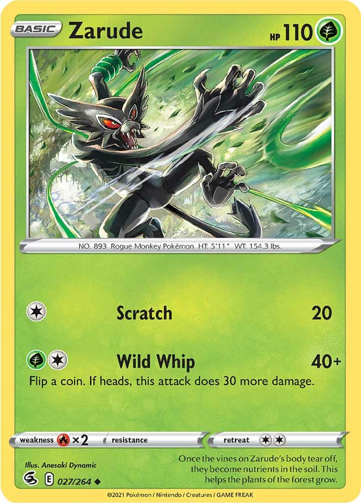 Zarude (027/264) [Espada y Escudo-Golpe Fusión]