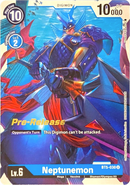 Neptunemon [BT5-030] [Promociones de Pre-lanzamiento de Battle of Omni]