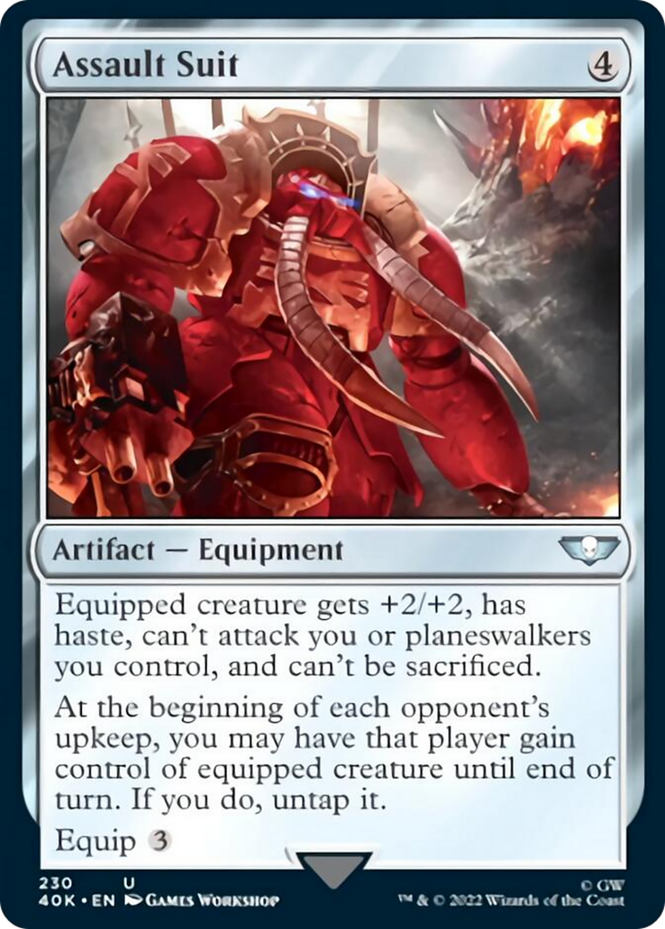 Combinaison d'assaut (Feuilletée - Impact) [Warhammer 40,000]