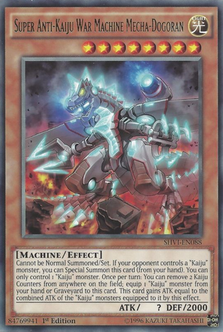 Súper Máquina de Guerra Anti-Kaiju Mecha-Dogoran [SHVI-EN088] Rara