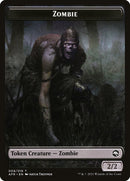 Servo // Jeton Zombie double-face [Donjons et Dragons : Aventures dans les Royaumes Oubliés Commander jetons]