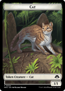 Progéniture Eldrazi // Chat Jeton recto-verso [Modern Horizons 3 Jetons]