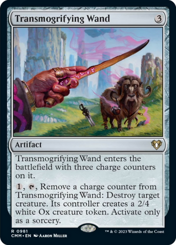 Vara Transfiguradora [Commander Masters]