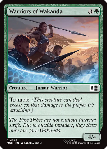Guerreros de Wakanda [Marvel Super Heroes Commander]