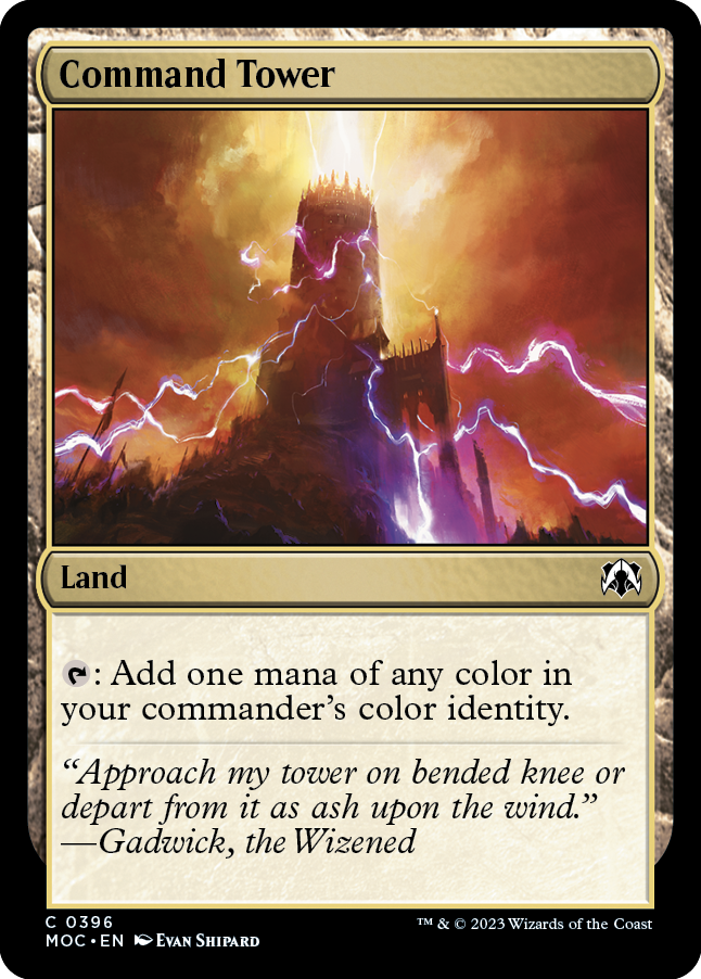 Torre de mando [Commander: Marcha de las máquinas]