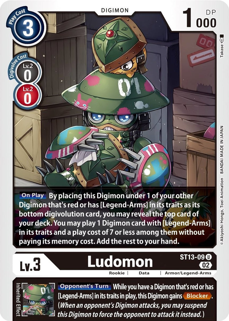 Ludomon [ST13-09] [Mazo de Inicio: Ragnaloardmon]