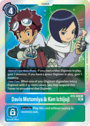 Davis Motomiya y Ken Ichijoji [BT8-088] [Nuevo Despertar]