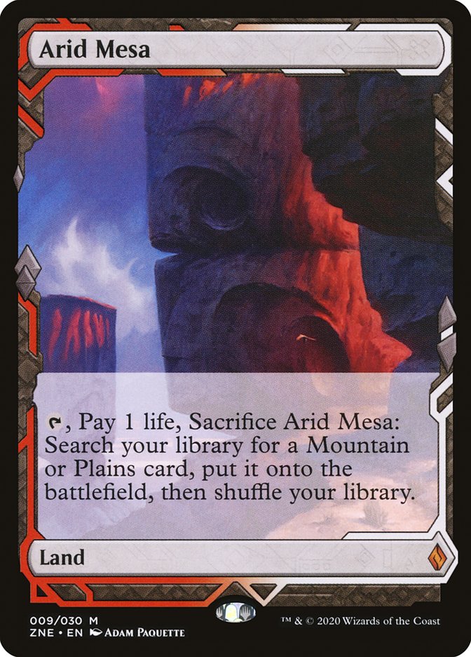 Mesa árida (Expediciones) [Expediciones de Zendikar Rising]