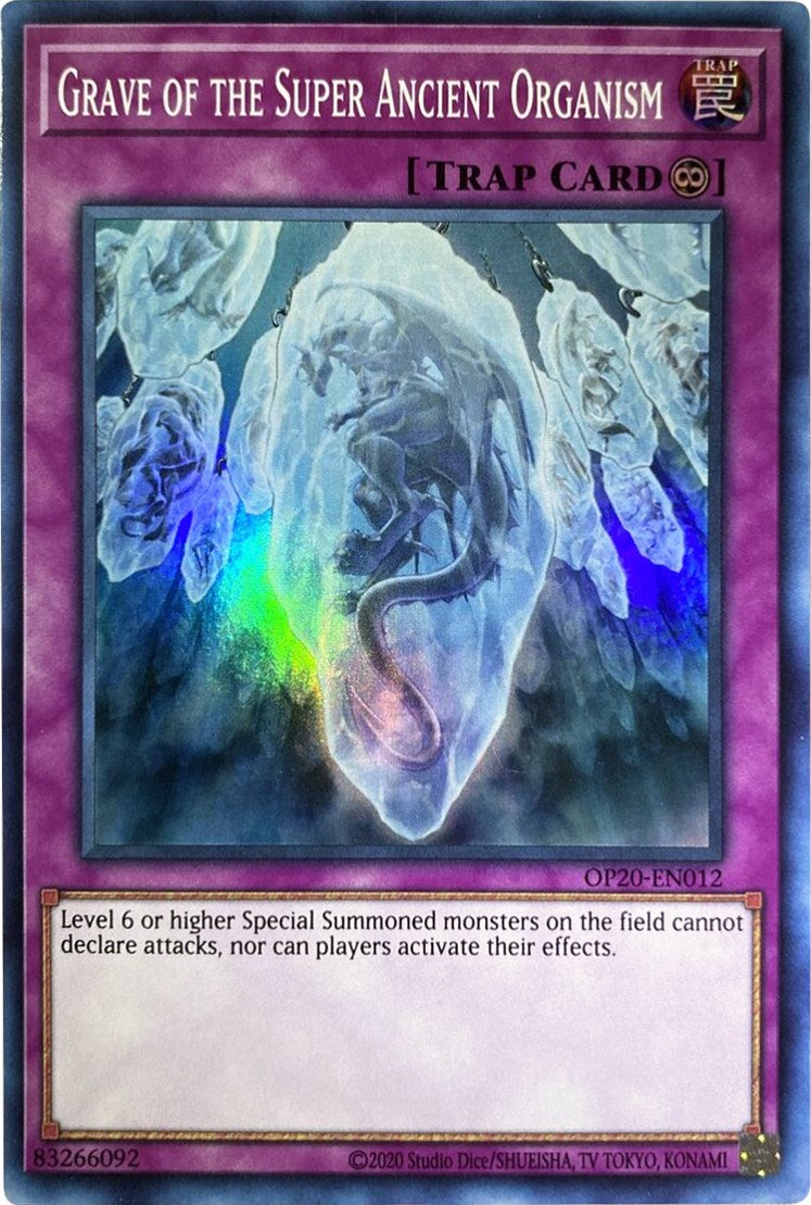 Tombe de l'Organisme Super Ancien [OP20-FR012] Super Rare