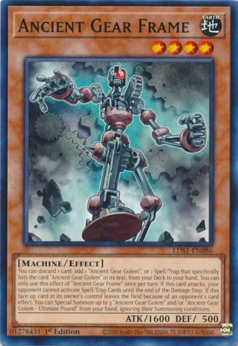 Marco de Engranaje Antiguo [LDS1-ES086] Común