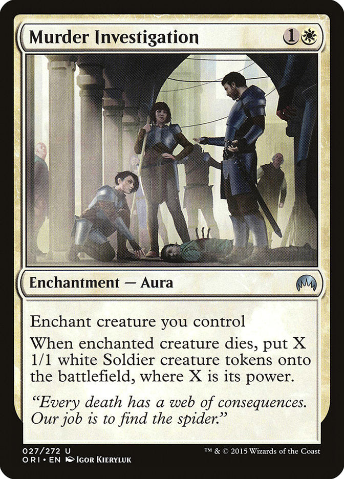 Enquête sur un meurtre [Magic Origines]