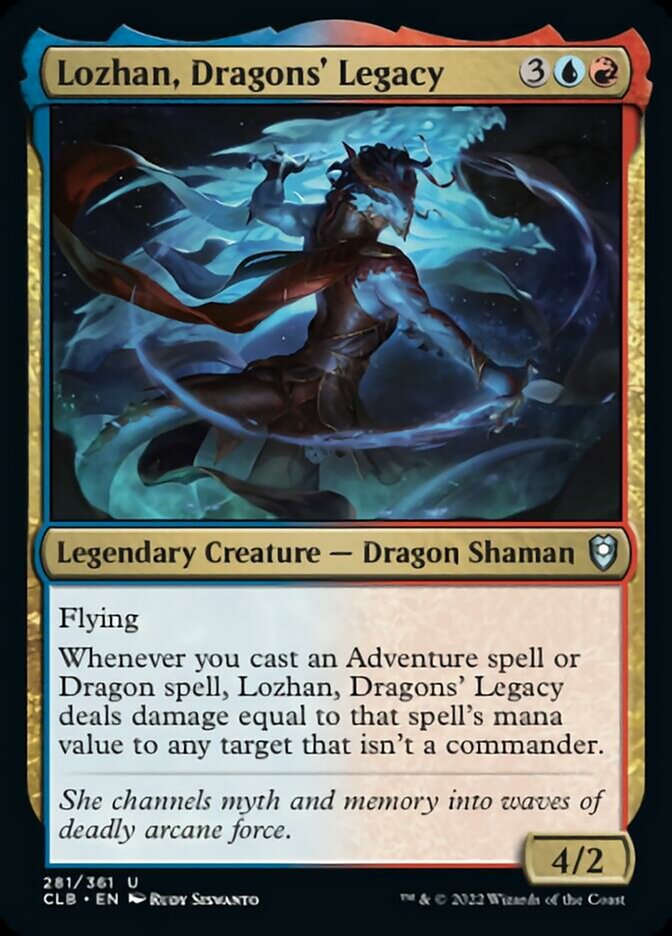 Lozhan, héritage des dragons [Commander Légendes : la bataille de la Porte de Baldur]