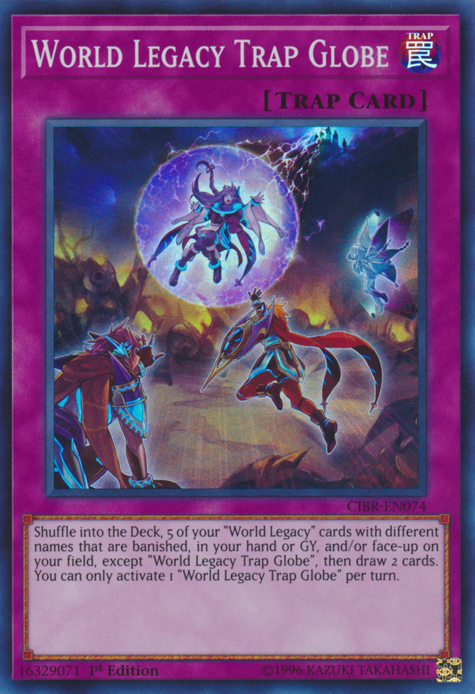 Esfera Trampa del Legado Mundial [CIBR-SP074] Super Rara