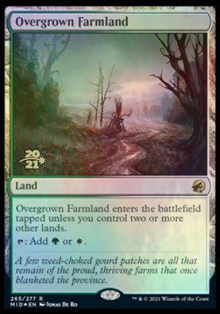 Terres agricoles en friche [Innistrad : Chasse de minuit – Prerelease Promos]