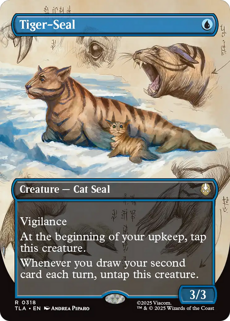 Sello Tigre (Sin Borde) [Avatar: La Leyenda de Aang]