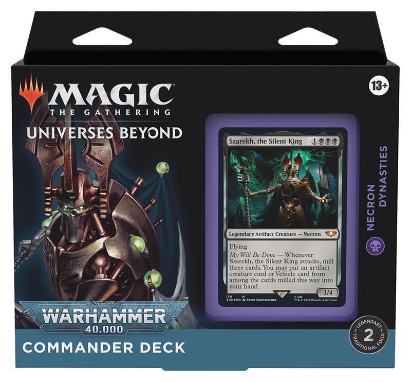 Warhammer 40,000 – Deck Commandant (Dynasties Nécrons)