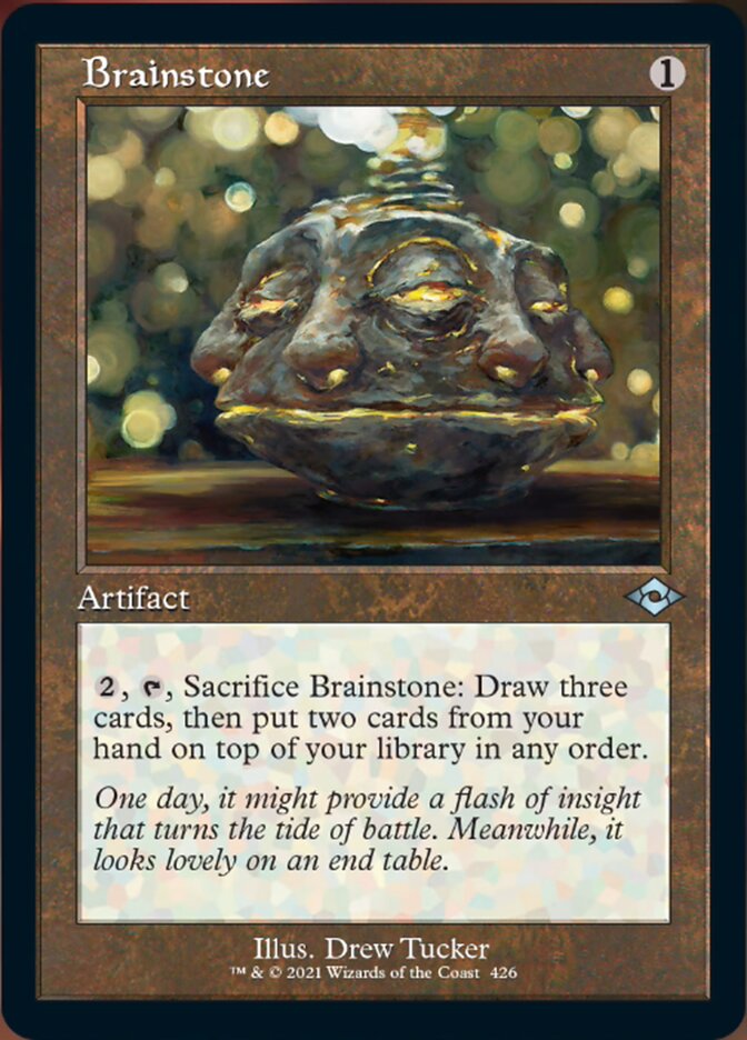 Pierre de Cerveau (Retro Foil Gravé) [Modern Horizons 2]
