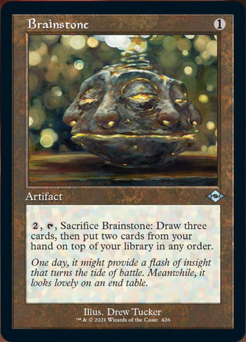 Brainstone (Retro Foil Grabado) [Modern Horizons 2]