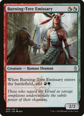 Emisaria del Árbol Ardiente [Kit de gremio de Lealtad de Rávnica]