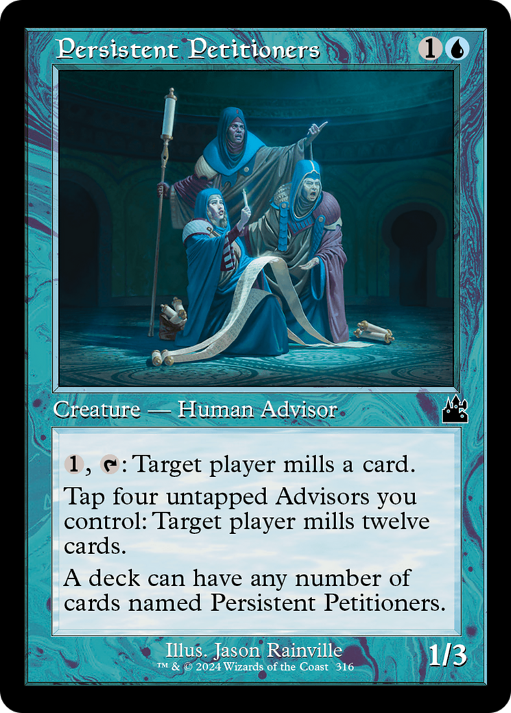 Pétitionnaires persistants (Cadre rétro) [Ravnica Remastered]