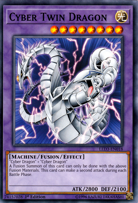 Ciber Dragón Gemelo [LED3-SP018] Común