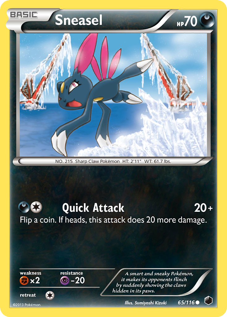Sneasel (65/116) [Negro y Blanco: Tormenta Plasma]
