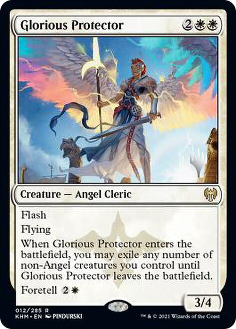 Protecteur Glorieux (Pack promo) [Promos Kaldheim]