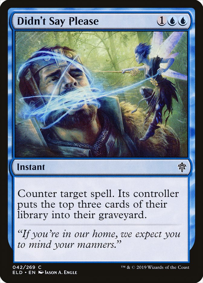 N'a pas dit s'il vous plaît [Le trône d'Eldraine]
