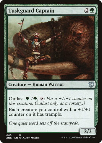 Capitán colmillo de batalla [Comandante de Zendikar Rising]