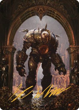 Carte illustrée Marut (Signature estampée or) [Série d'illustrations Commander Legends : Battle for Baldur's Gate]