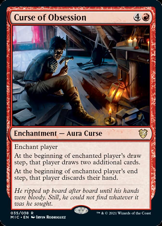 Malédiction d'obsession [Commandant Innistrad : Chasse de Minuit]