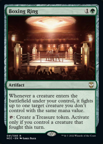 Cuadrilátero de boxeo [Streets of New Capenna Commander]