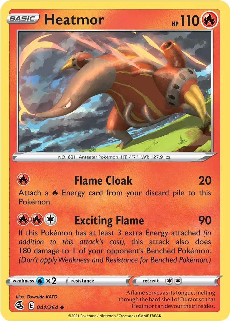 Heatmor (041/264) [Espada y Escudo: Golpe Fusión]
