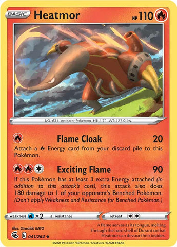 Heatmor (041/264) [Épée et Bouclier : Poing de Fusion]