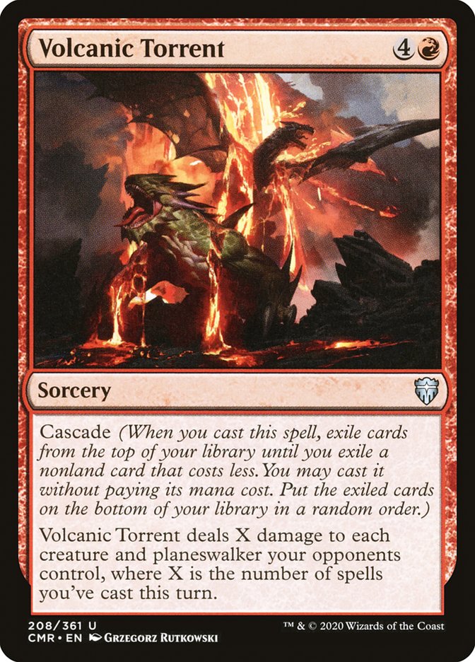 Torrent volcanique [Commander Legends]