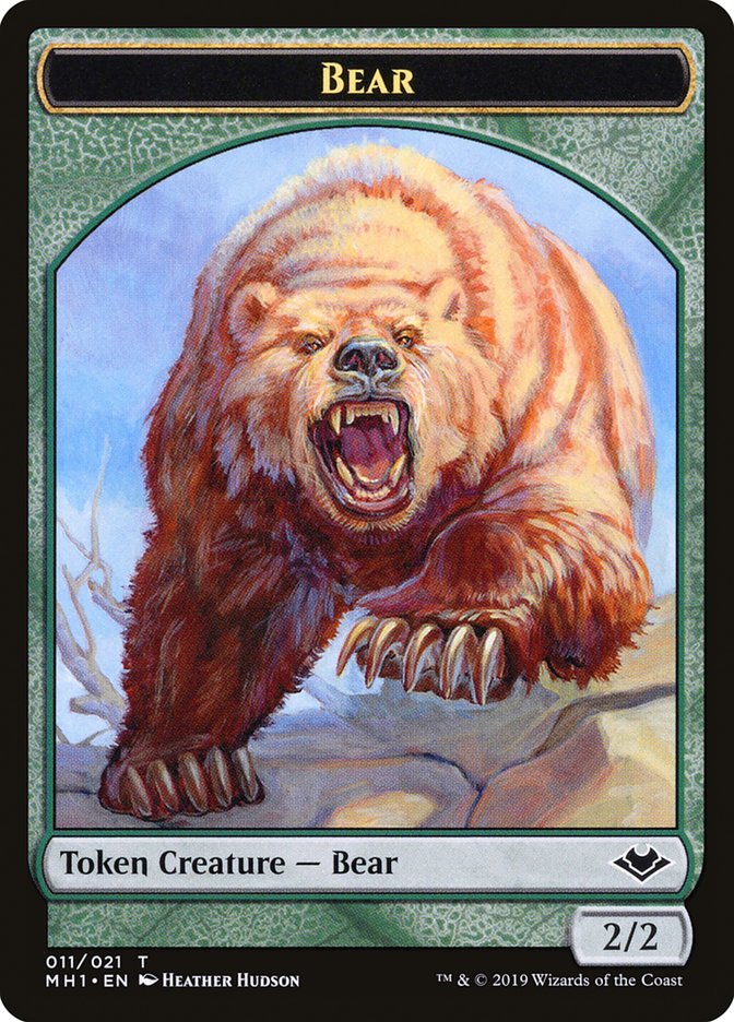 Jeton Ours [Jetons Modern Horizons]