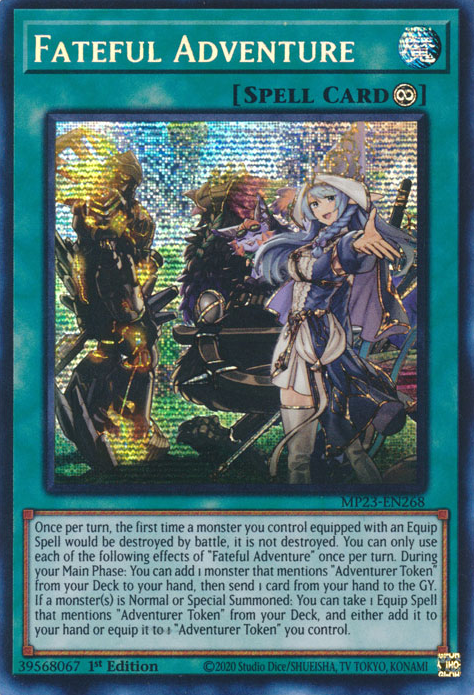 Aventure Fatidique [MP23-FR268] Prismatic Secret Rare
