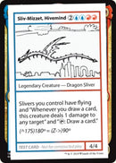 Sliv-Mizzet, esprit de la ruche (édition 2021) [Cartes-test de l'extension Mystery Booster]