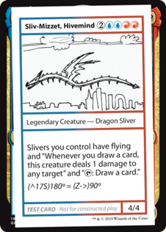 Sliv-Mizzet, esprit de la ruche (édition 2021) [Cartes-test de l'extension Mystery Booster]