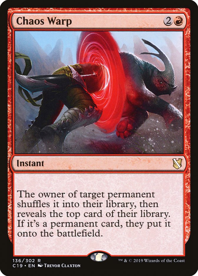 Chaosique distorsion [Commander 2019]