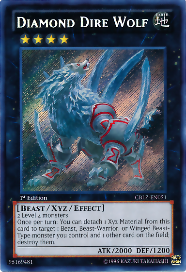 Loup Sinistre Diamant [CBLZ-FR051] Secret Rare