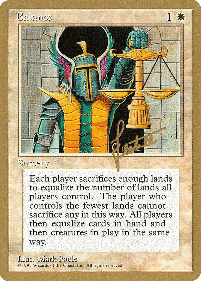 Équilibre (Bertrand Lestree) [Pro Tour Collector Set]