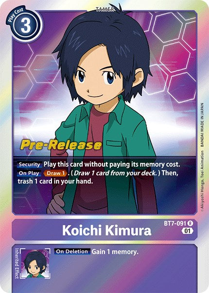 Koichi Kimura [BT7-091] [Cartas de prelanzamiento de Next Adventure]