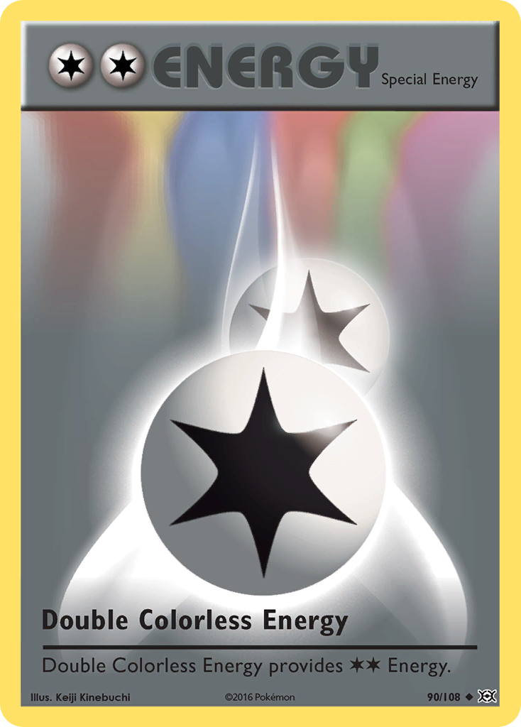 Énergie Double Incolore (90/108) [XY: Évolutions]
