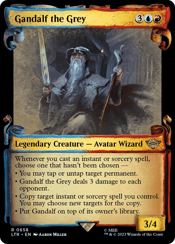 Gandalf le Gris [Le Seigneur des Anneaux : Contes de la Terre du Milieu - Parchemins de l'extension]
