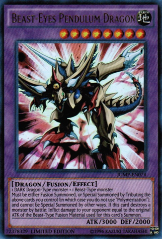 Dragón de Péndulo Ojos Bestia [JUMP-EN074] Ultra Rara
