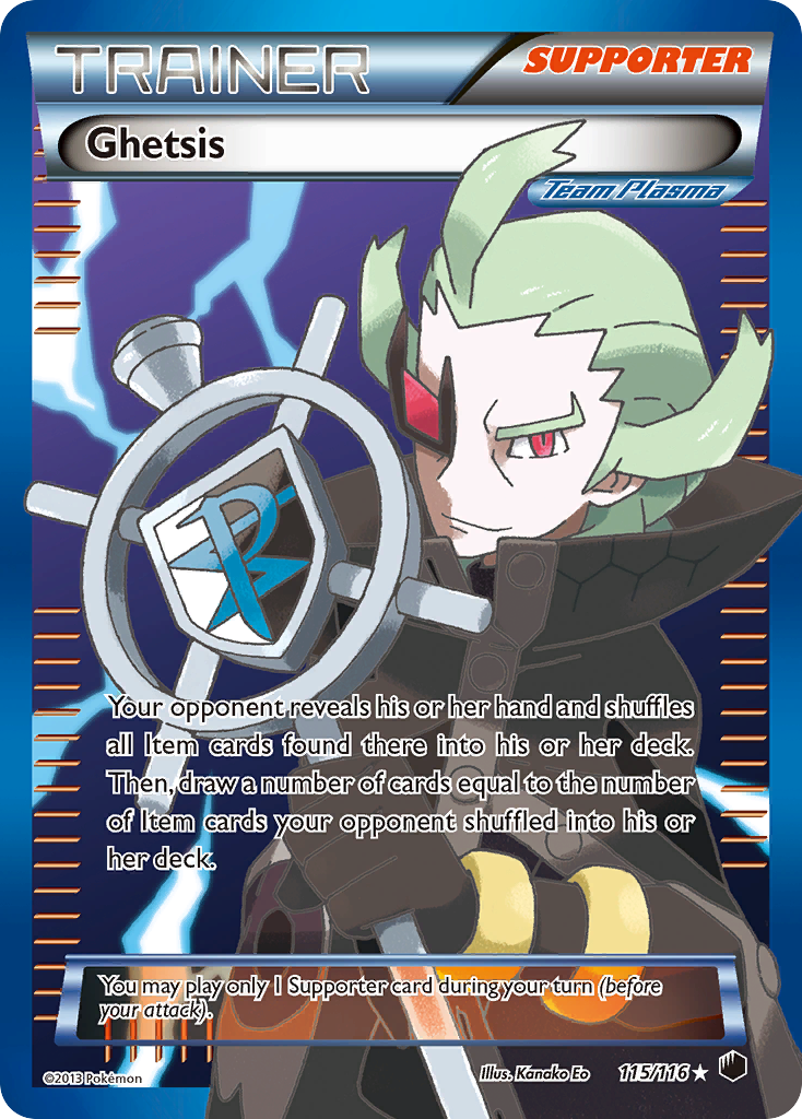 Ghetsis (115/116) [Negro y Blanco: Plasma Gélido]